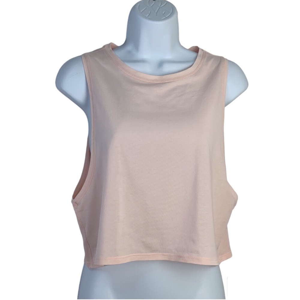 Lululemon Cut Back Ballet Slipper Cropped Tank Top Sz 6